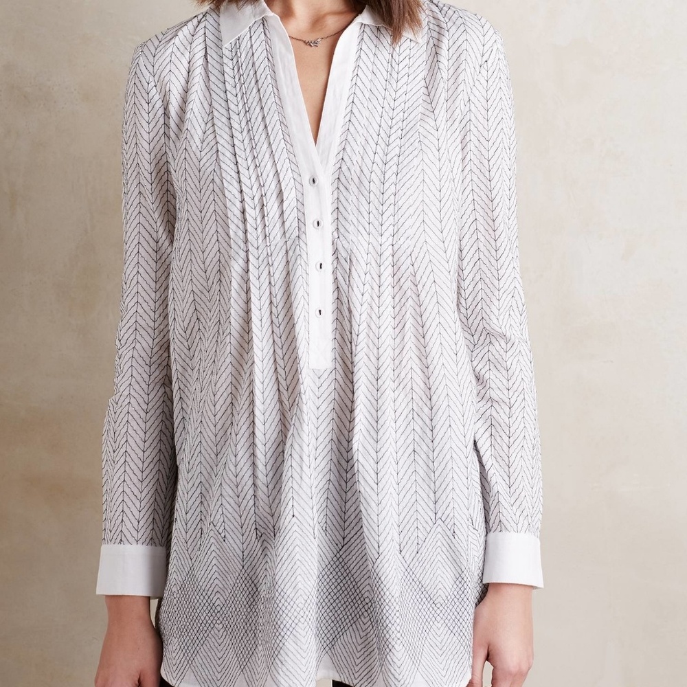 Anthropologie Vanessa Virginia tunic